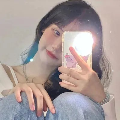 她的小尾巴